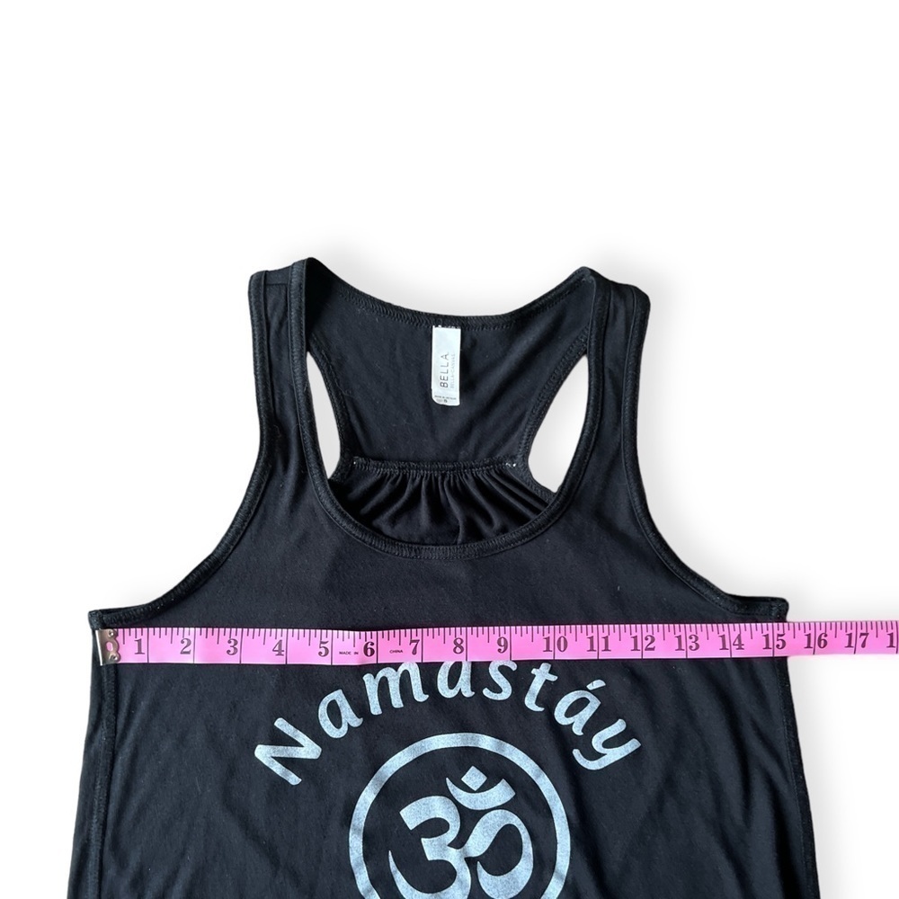 Namastay In My Yoga Pants All Day Women’s Tank Top, Small - Picture 5 of 7